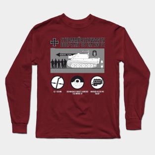 Informative infographics by Sturmtiger Long Sleeve T-Shirt